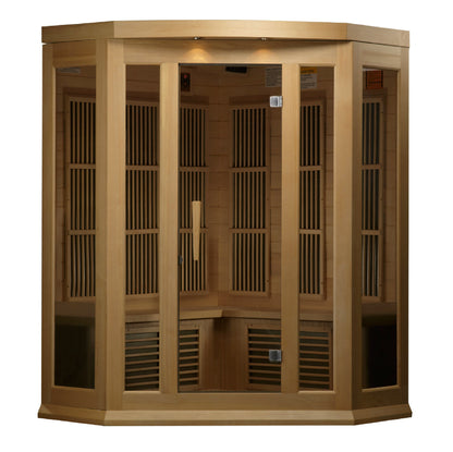 K356-01 Hemlock Low EMF Far IR Sauna 3 Person
