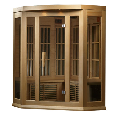 K356-01 Hemlock Low EMF Far IR Sauna 3 Person