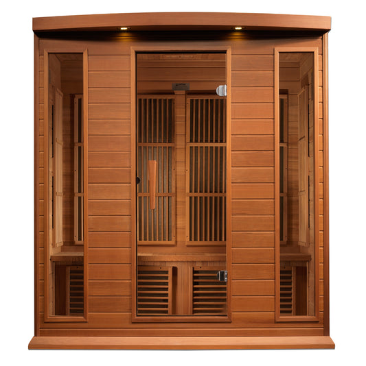 K406-01 Hemlock Low EMF Far IR Sauna 3 Person